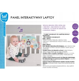 Taf Toys interaktywny panel Laptoy