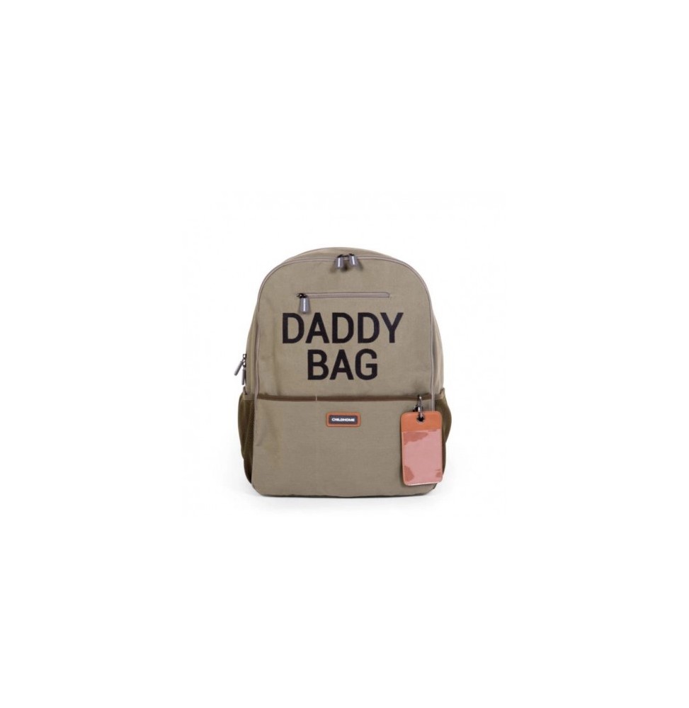 Childhome plecak daddy bag kanwas khaki - idealny dla tatusia