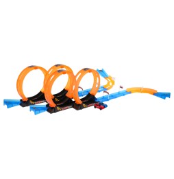 Racing Track Burning Loop + Cars Set