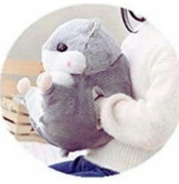 Hamster Blanket 3 in 1 with Pillow and Plush Toy