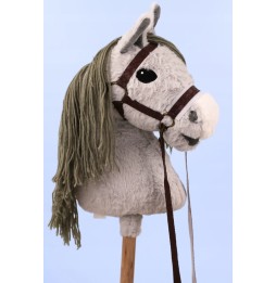 Hobby horse A3 set with horse and reins