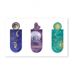 North Magnetic Bookmarks - Set of 3