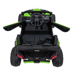 Vehicul atv can-am maverick verde pentru copii