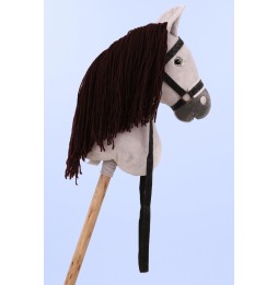 Hobby horse zestaw A3 z konikiem i akcesoriami