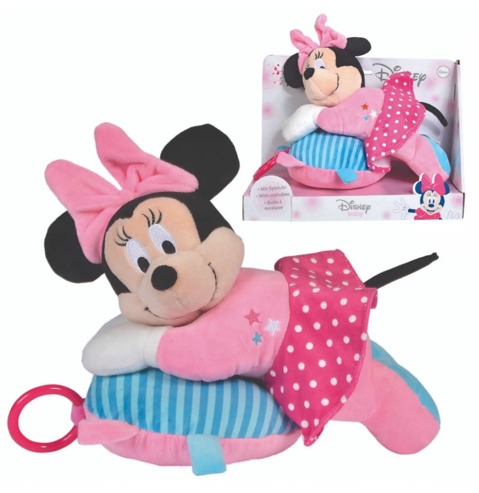 Myszka Minnie pluszowa pozytywka Disney