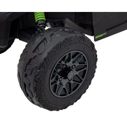 Green Can-Am Maverick ATV for Kids