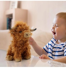 Plush Cow Toy for Kids