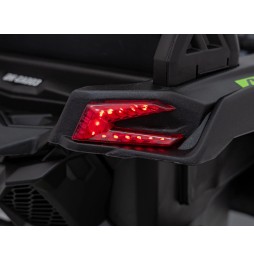 Vehicul atv can-am maverick verde pentru copii