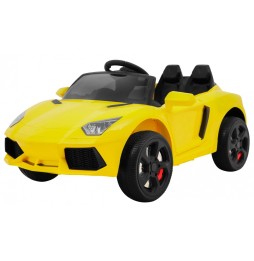 Kids Future Car Yellow with Remote and MP3