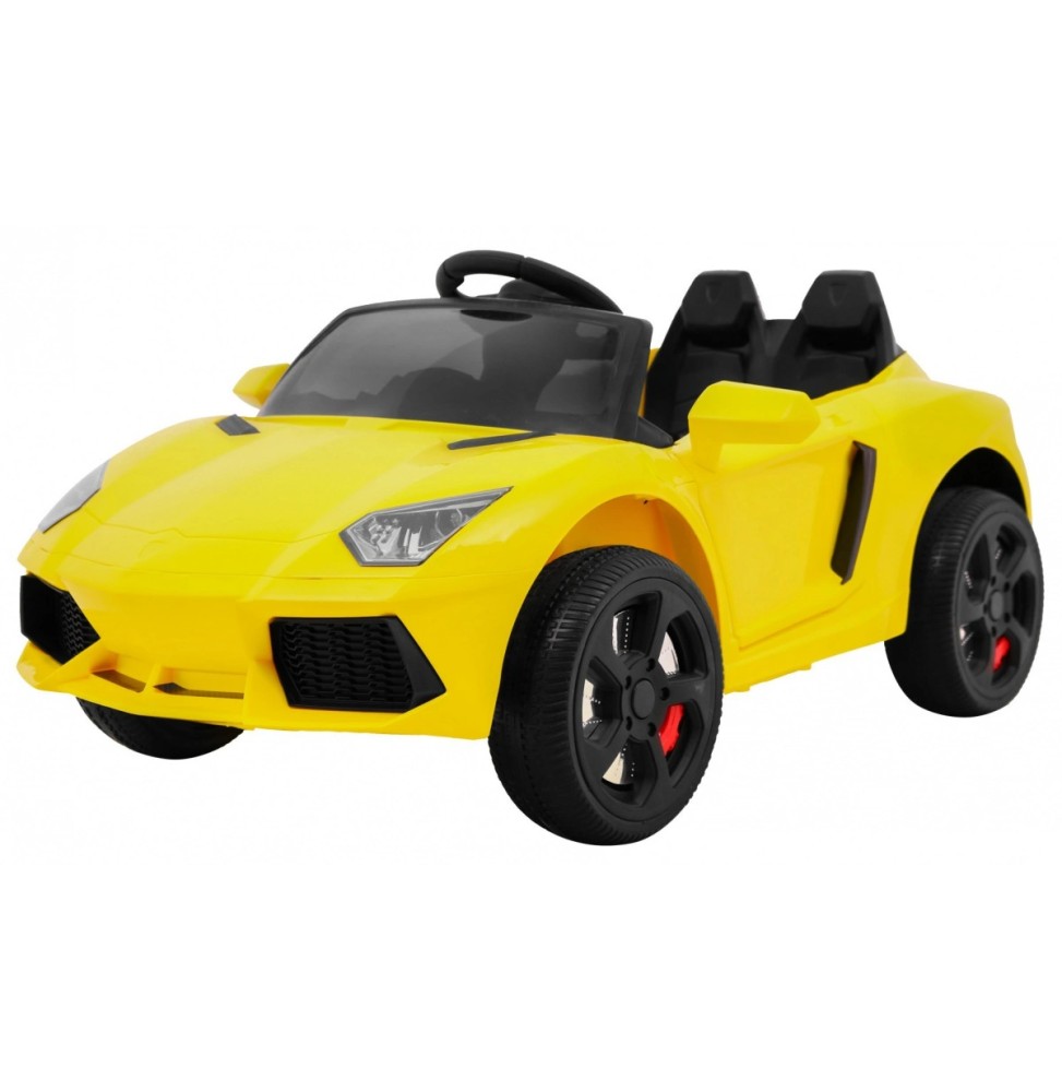 Kids Future Car Yellow with Remote and MP3