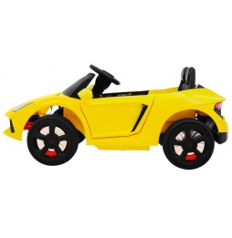 Kids Future Car Yellow with Remote and MP3