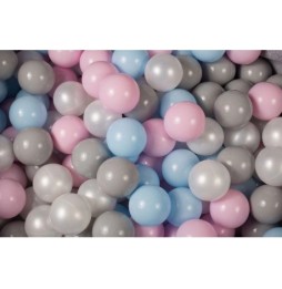 Meowbaby 200 plastic balls for pool set 7cm