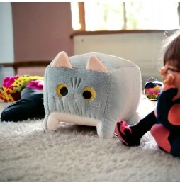 Square Cat Plush Toy 35 cm