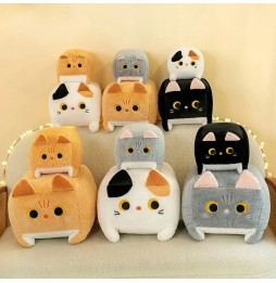 Square Cat Plush Toy 35 cm