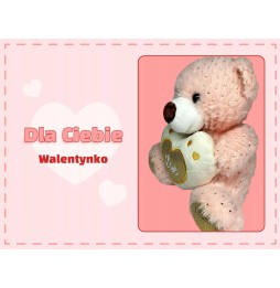 Teddy Bear with Heart for Valentine's Day