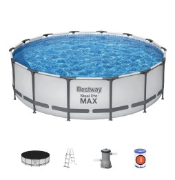 Piscină Steel Pro MAX 427x107 cm Bestway 14ft