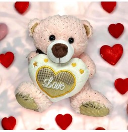 Teddy Bear with Heart for Valentine's Day