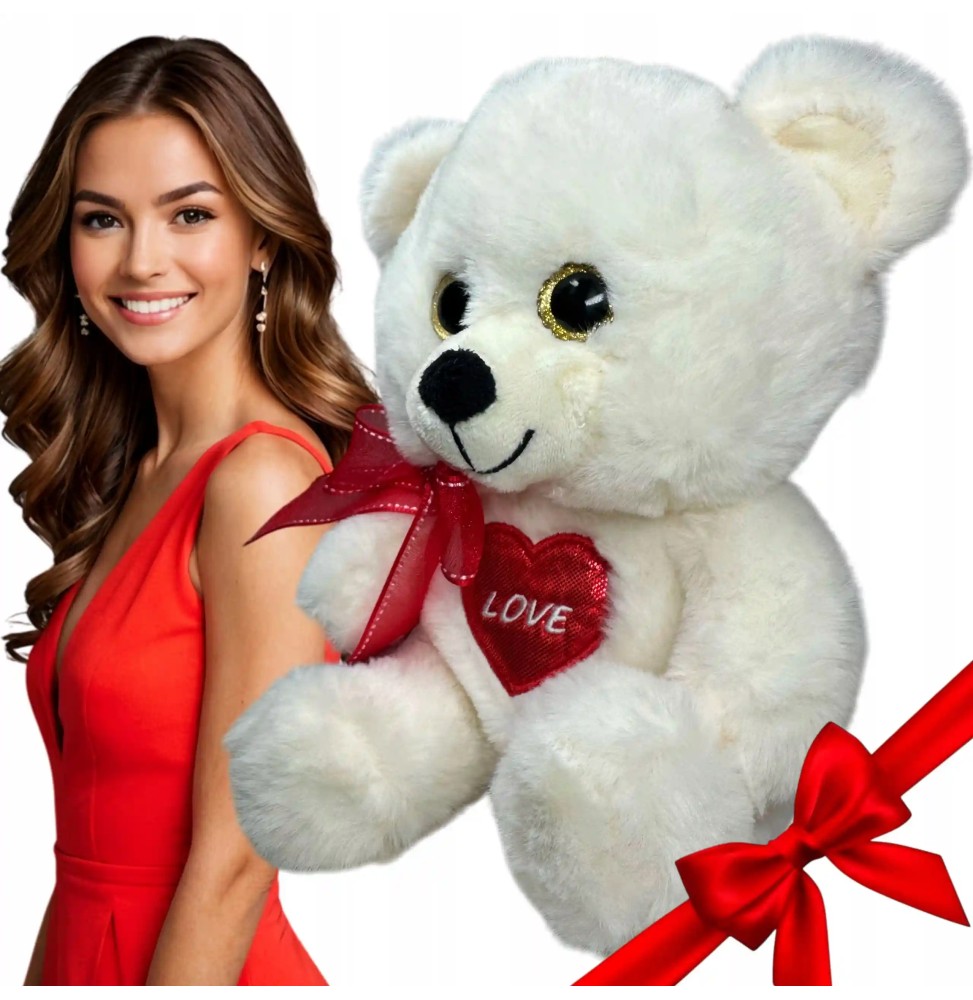 Large Teddy Bear for Valentine's Day 25 cm