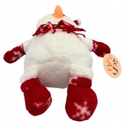 Winter Snowman Plush Toy with Scarf