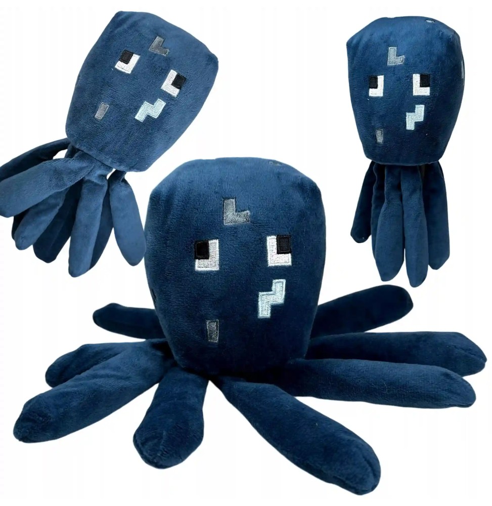 Minecraft Plush Octopus Toy 25 cm