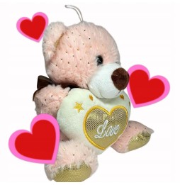 Teddy Bear with Heart for Valentine's Day