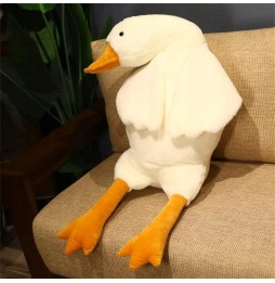 Miękka pluszowa gęś 90 cm