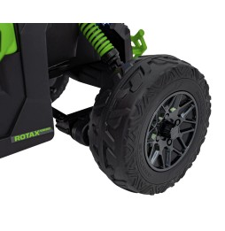 Vehicul atv can-am maverick verde pentru copii