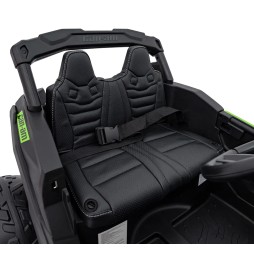 Vehicul atv can-am maverick verde pentru copii