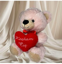 Large Plush Bear for Valentine's Day 30 cm