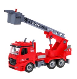 Fire Truck 2-in-1 with Helmet for Kids