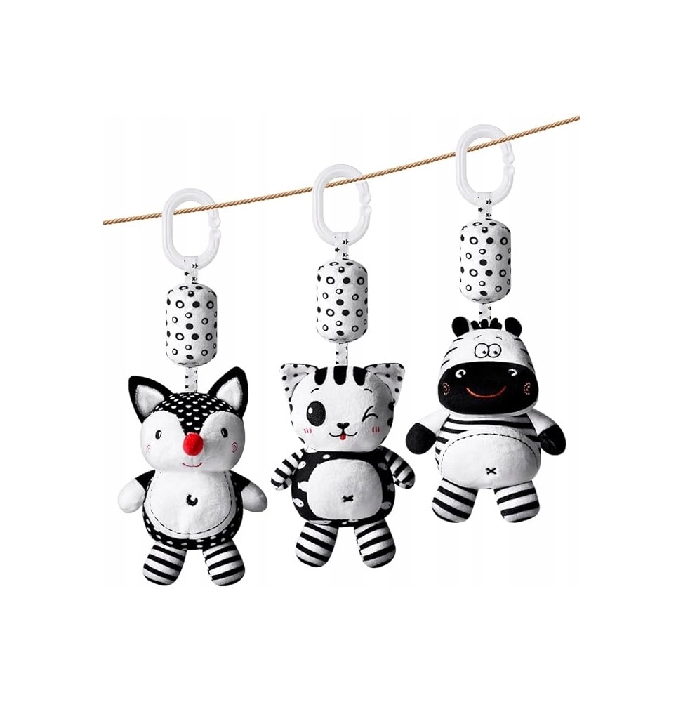 Aolso infant rattles set of 3