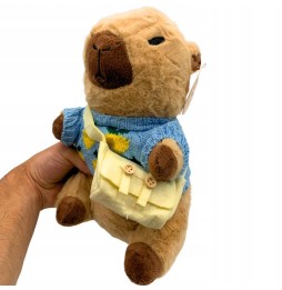 Maskotka kapibara 25 cm w sweterku