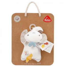 Elephant Pacifier Plush Toy from Nature Collection