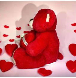 Large Plush Bear 30 cm for Valentine's Day