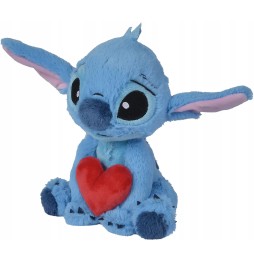 Lilo i Stitch pluszak Stitch z sercem 25 cm