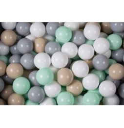 Set of 300 plastic balls 7cm for pool