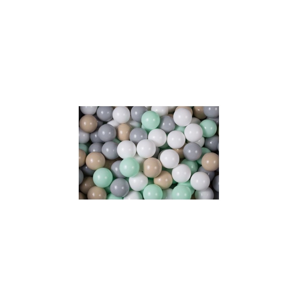 Set of 300 plastic balls 7cm for pool