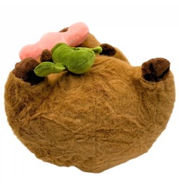 30 cm Capybara with Tulip - Plush Toy