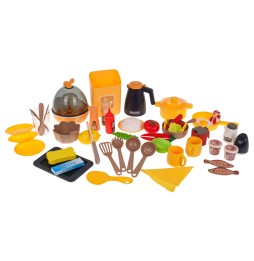 Interactive Kitchen Playset with Lights and Sounds