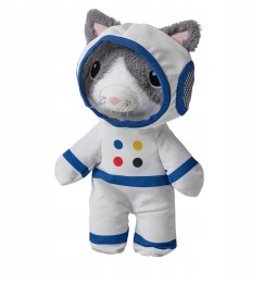 IKEA Afton Sparv Plush Cat Astronaut