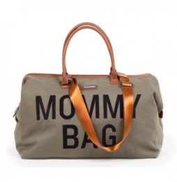 Childhome mommy bag khaki - geantă scutece elegantă