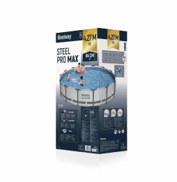 Steel Pro MAX 427x84 14FT Frame Pool Bestway 3in1