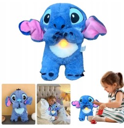 Jucăria muzicală Stitch cu lampă LED