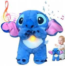 Jucărie plus Stitch cu muzică și LED 28 cm