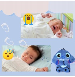 Jucăria muzicală Stitch cu lampă LED