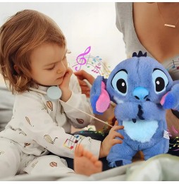 Jucărie plus Stitch cu muzică și LED 28 cm