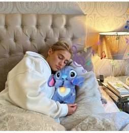 Jucărie plus Stitch cu muzică și LED 28 cm