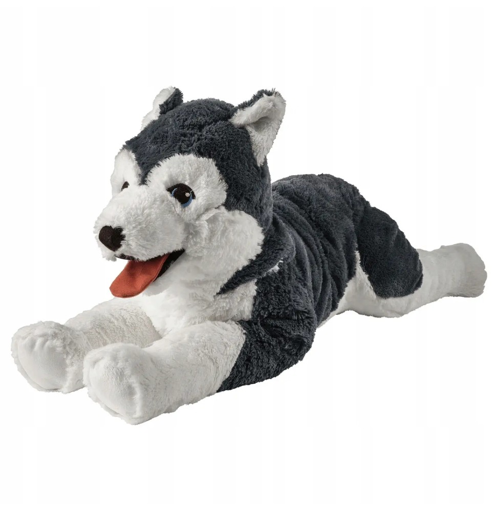 Duży pies husky miś Gustaw 70cm