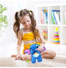 Jucărie plus Stitch cu muzică și LED 28 cm