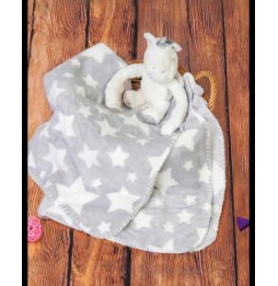 Unicorn Blanket and Plush Toy 2 in 1